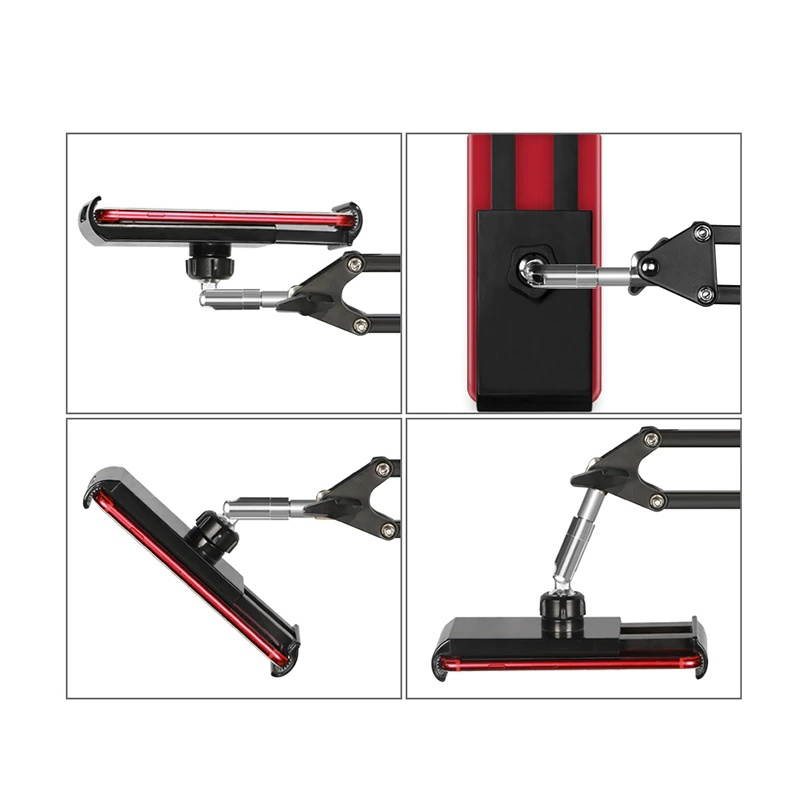 Lejiahong Lazy Mobile netic Phone Holder Bracket Bedside Tablet Universal for iPad Folding Shelf Accessories Live Artifact Clip
