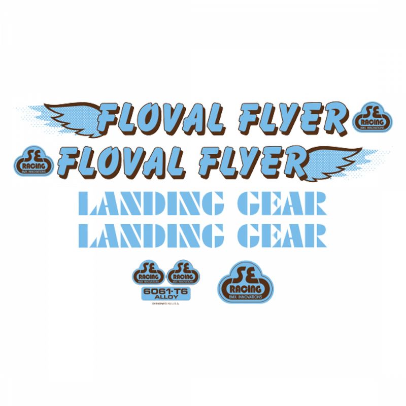 Se Bikes Floval Flyer Decal Set Sticker/Decal