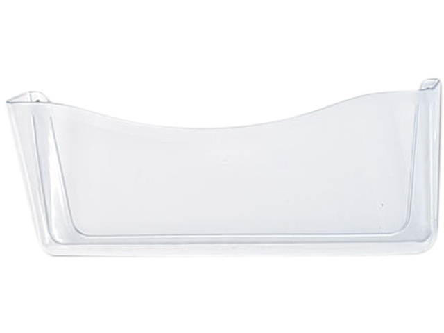 Rubbermaid 65980ROS Unbreakable Single Pocket Wall File, Legal, Clear