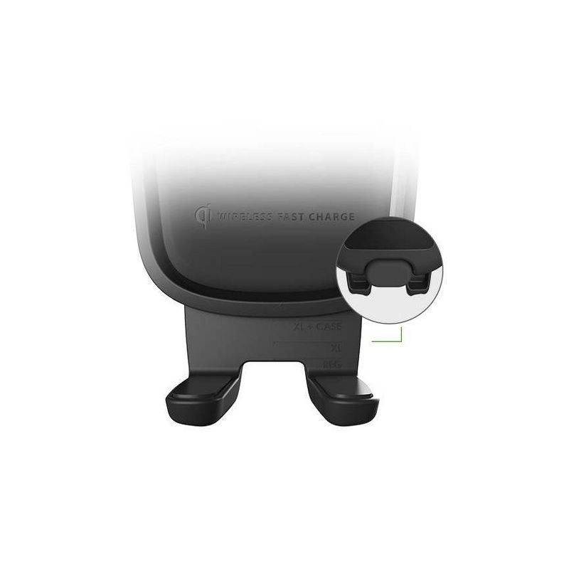 iOttie Easy One Touch Wireless 2 Air Vent/CD with 10W Qi Wireless Charging Mount - Black