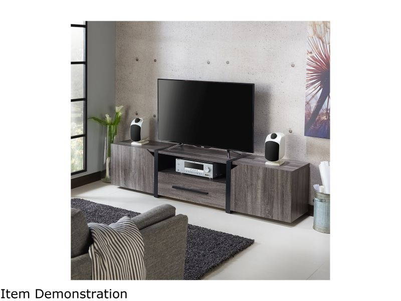 AVF FSL700LUCSW-A 32 - 65" Reflections - Lucerne Curved Pedestal TV Stand