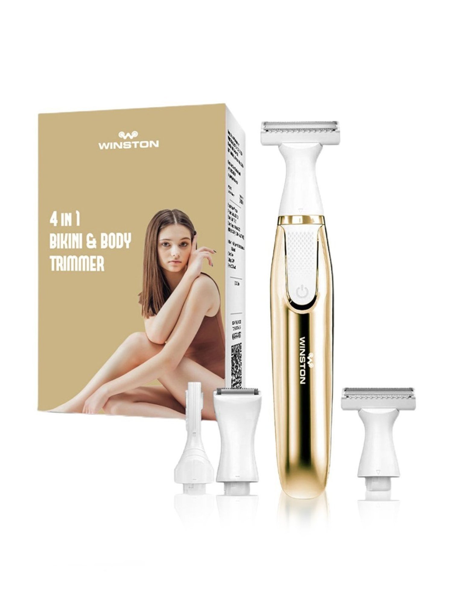 WINSTON Rechargeable 3 in 1 Bikini, Body & Eyebrow Trimmer