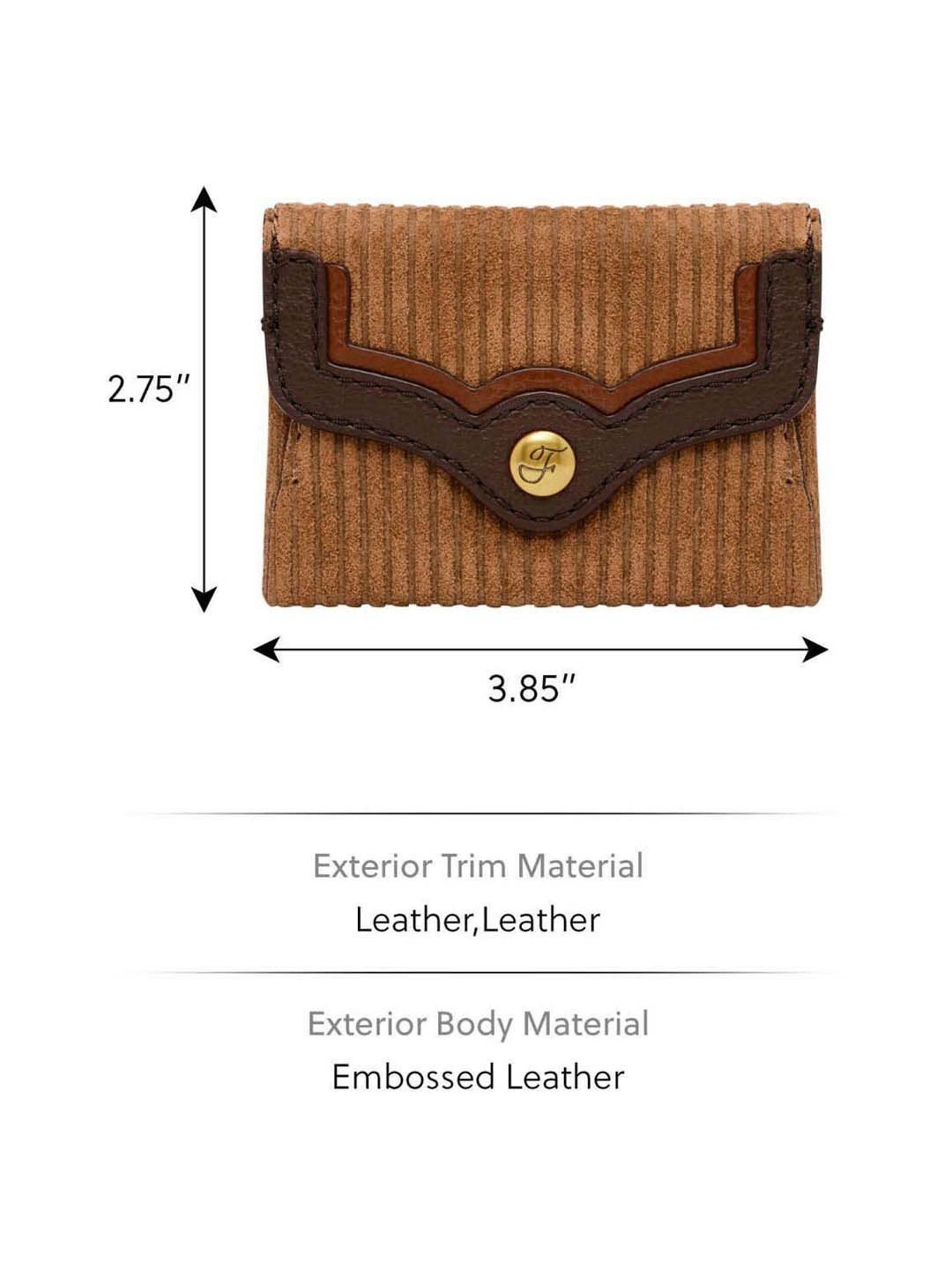PERQUISITE TIMELESS TRAVELER Brown Solid Pouch