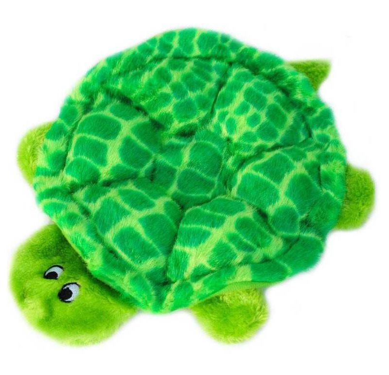 ZippyPaws Squeakie Crawlers SlowPoke the Turtle Dog Toy