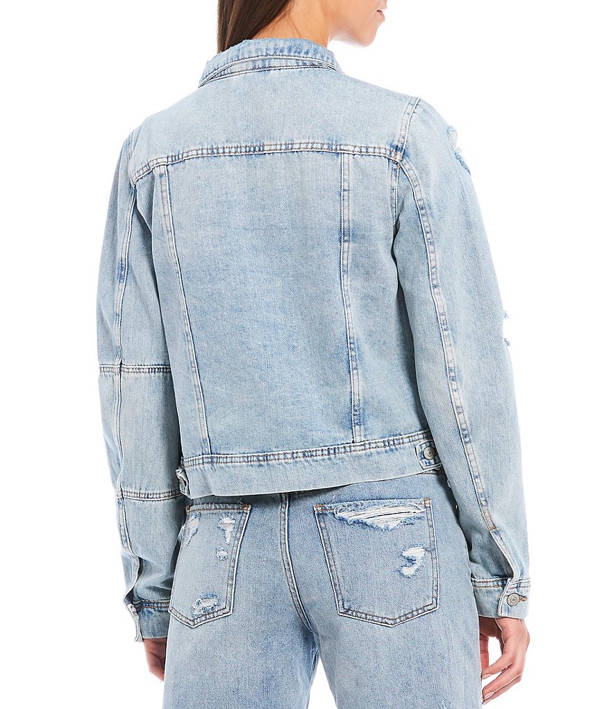 Free People Rumors Denim Jacket