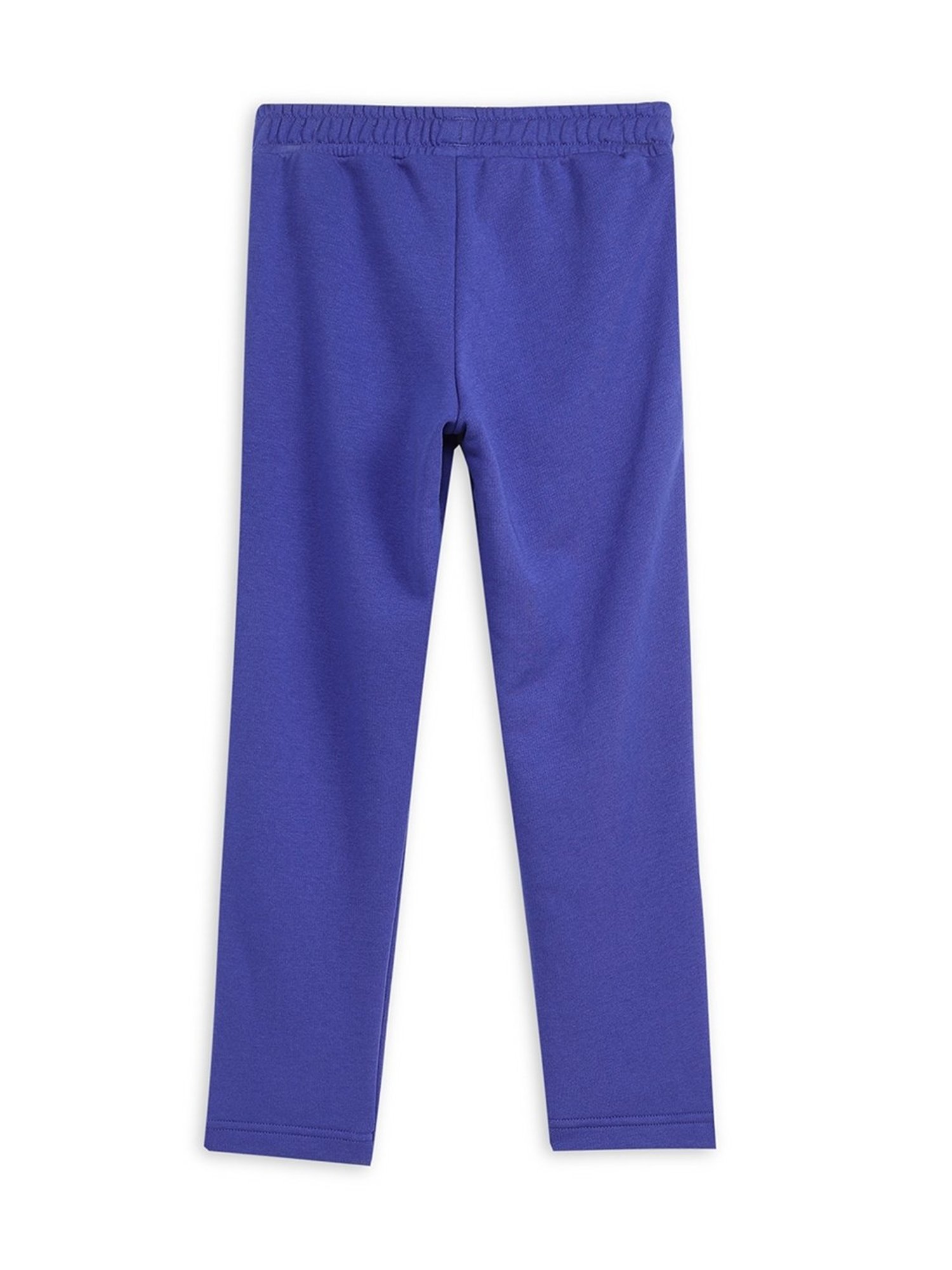 Puma Kids Lapis Lazuli Cotton Printed Sweatpants