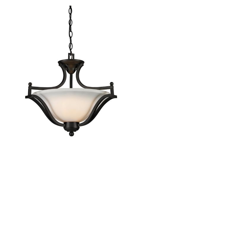 15" Ceiling Light Pendant Matte Black - Z-Lite