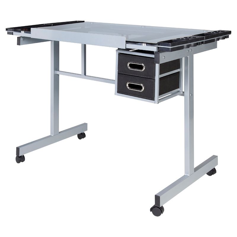 OneSpace 50-CS01 Craft Station in Silver with Blue Glass