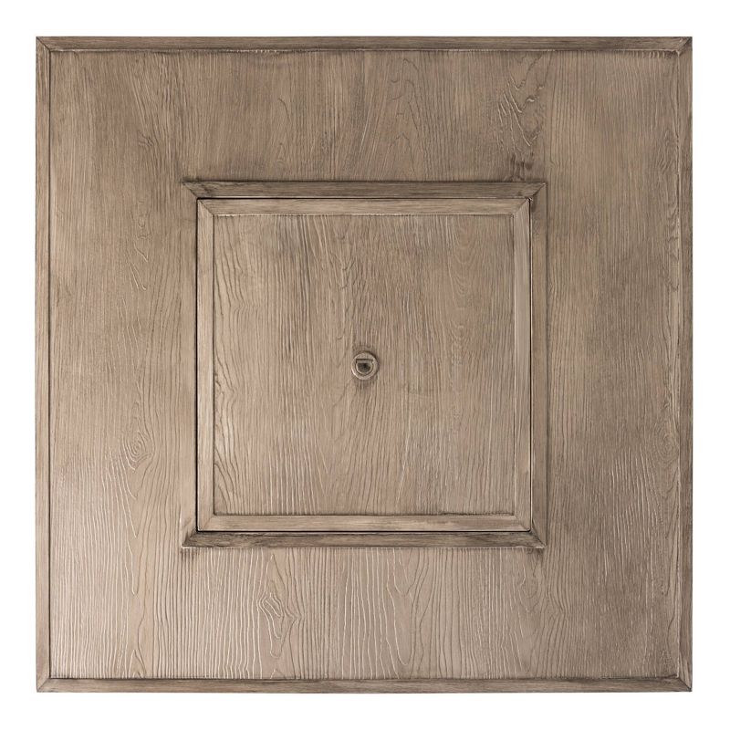 Langhorne Square Aluminum LPG Fire Pit - Light Brown - Fire Sense