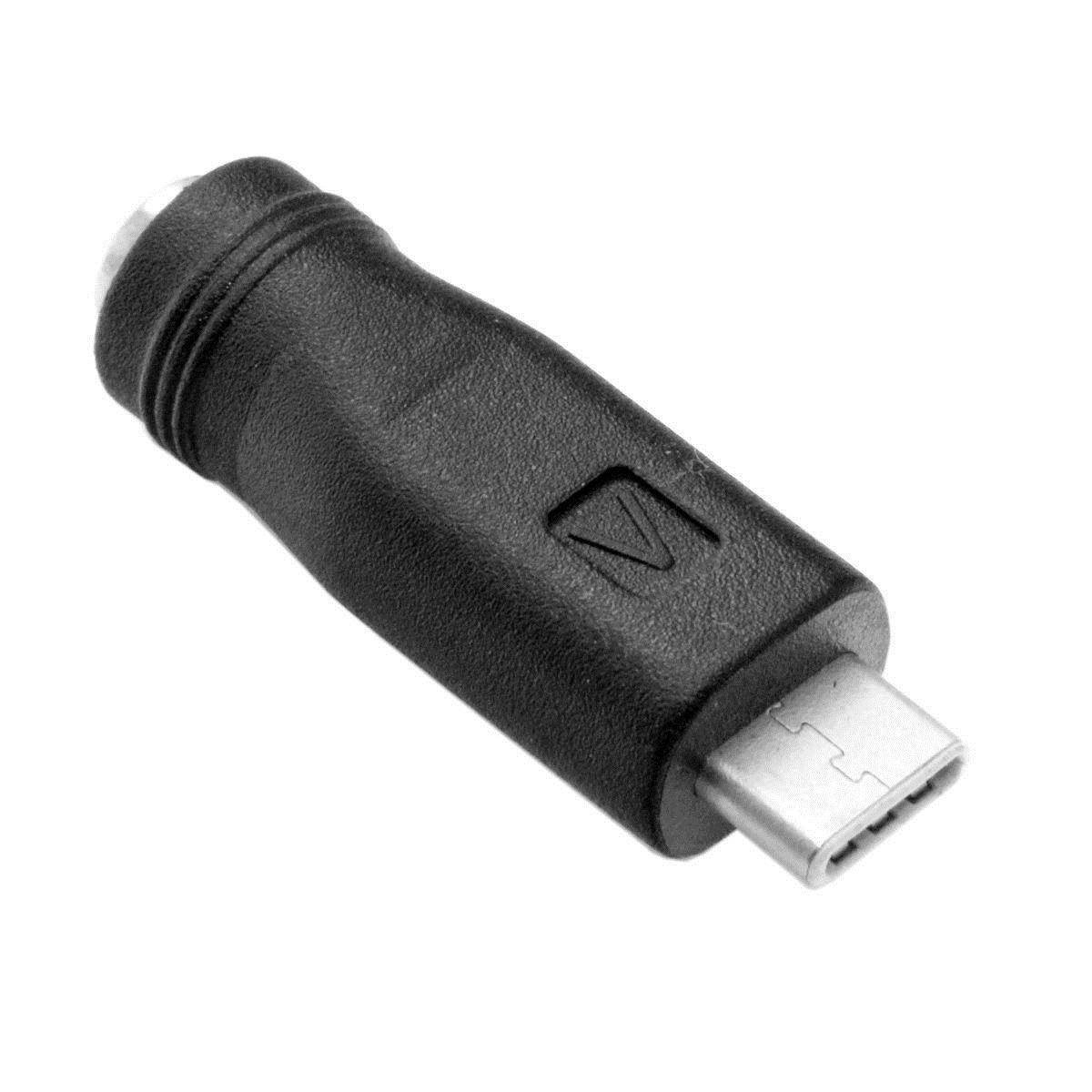 USB 3.1 Type C USB-C to DC 5.5 x 2.1mm Power Jack Extension Charge Adapter Converter for New Macbook & Cell Phone