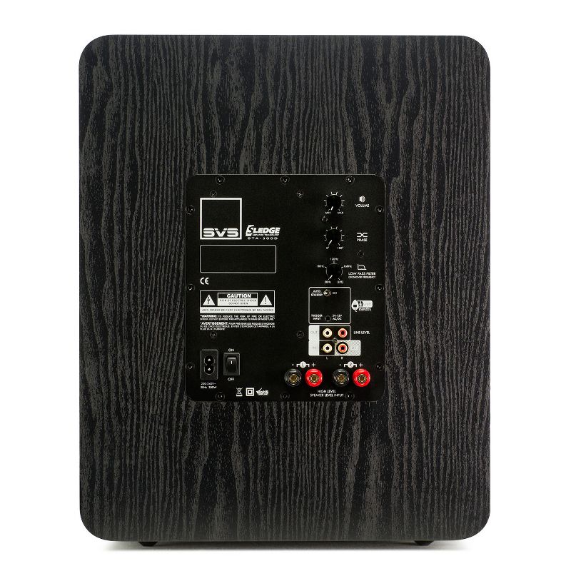 SVS PB-1000 300 Watt DSP Controlled 10" Ported Subwoofers - Pair (Black Ash)