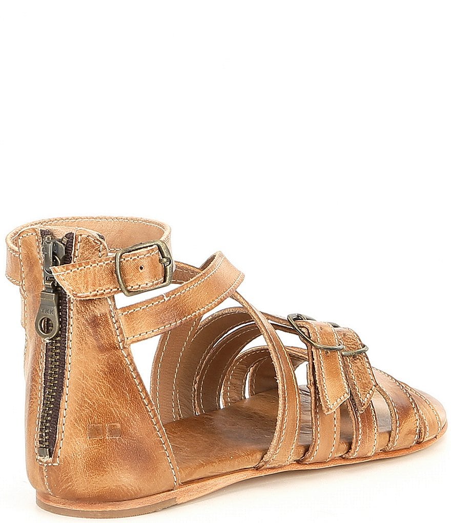 Bed Stu Miya Leather Banded Toe Ring Sandals
