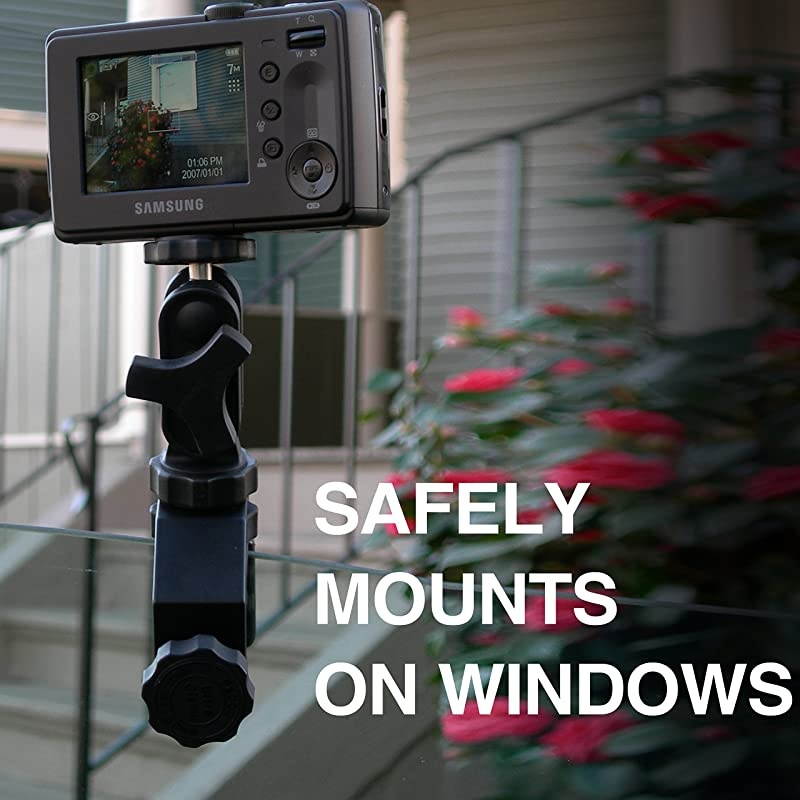 UltraClamp Assembly 360 Swivel Camera Mount Accessory for Cameras Scopes and Binoculars 15Inch wSwivel