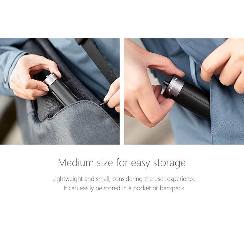 Tripod Mini Handle Compatible with OSMO Pocket 2 Gopro 9Gopro 8DJI OM4OSMO ActionOSMO PocketOSMO Mobile 3Feiyu Pocket