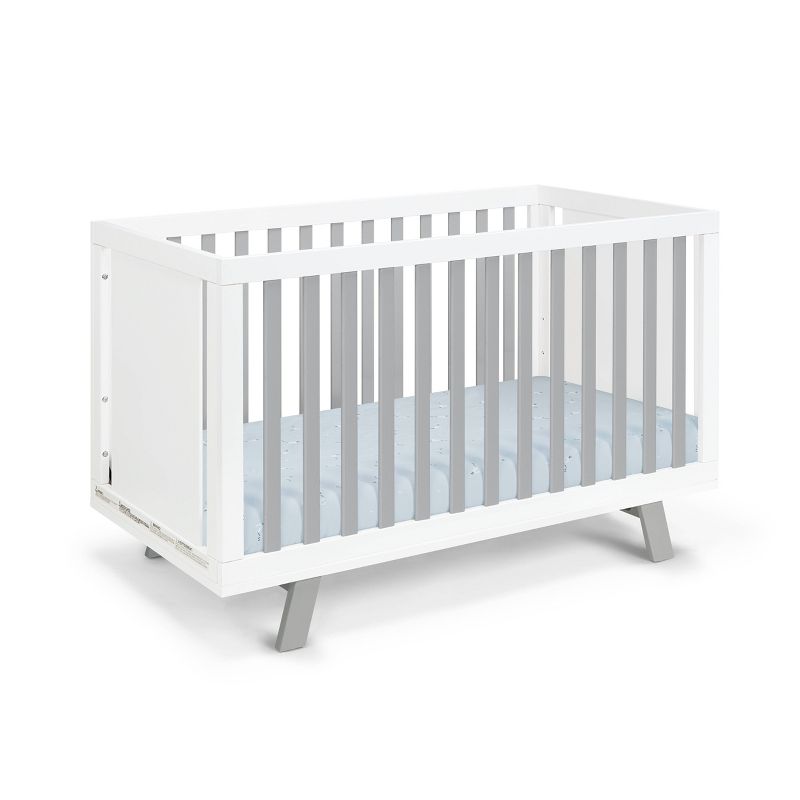Suite Bebe Livia Crib - White/Gray