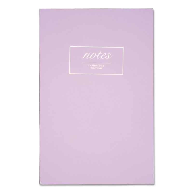 Cambridge Workstyle Notebook, Legal Rule, Lavender Cover, 5.5 x 8.5, Unperforated, 80 Page 59441