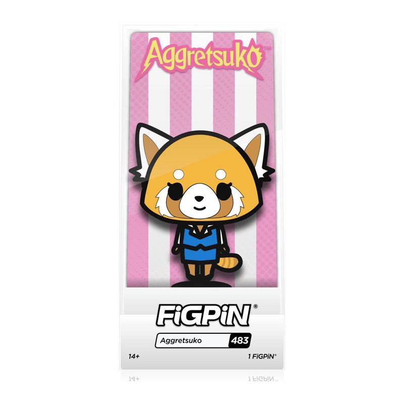 FiGPiN Naruto x Sanrio - Aggretsuko Collector Case
