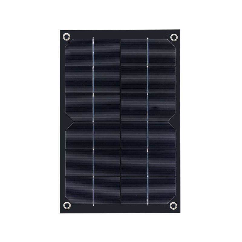 6W 5V 1.2A Portable Solar Panel Battery CellPhone Pad USB Power Bank Charger
