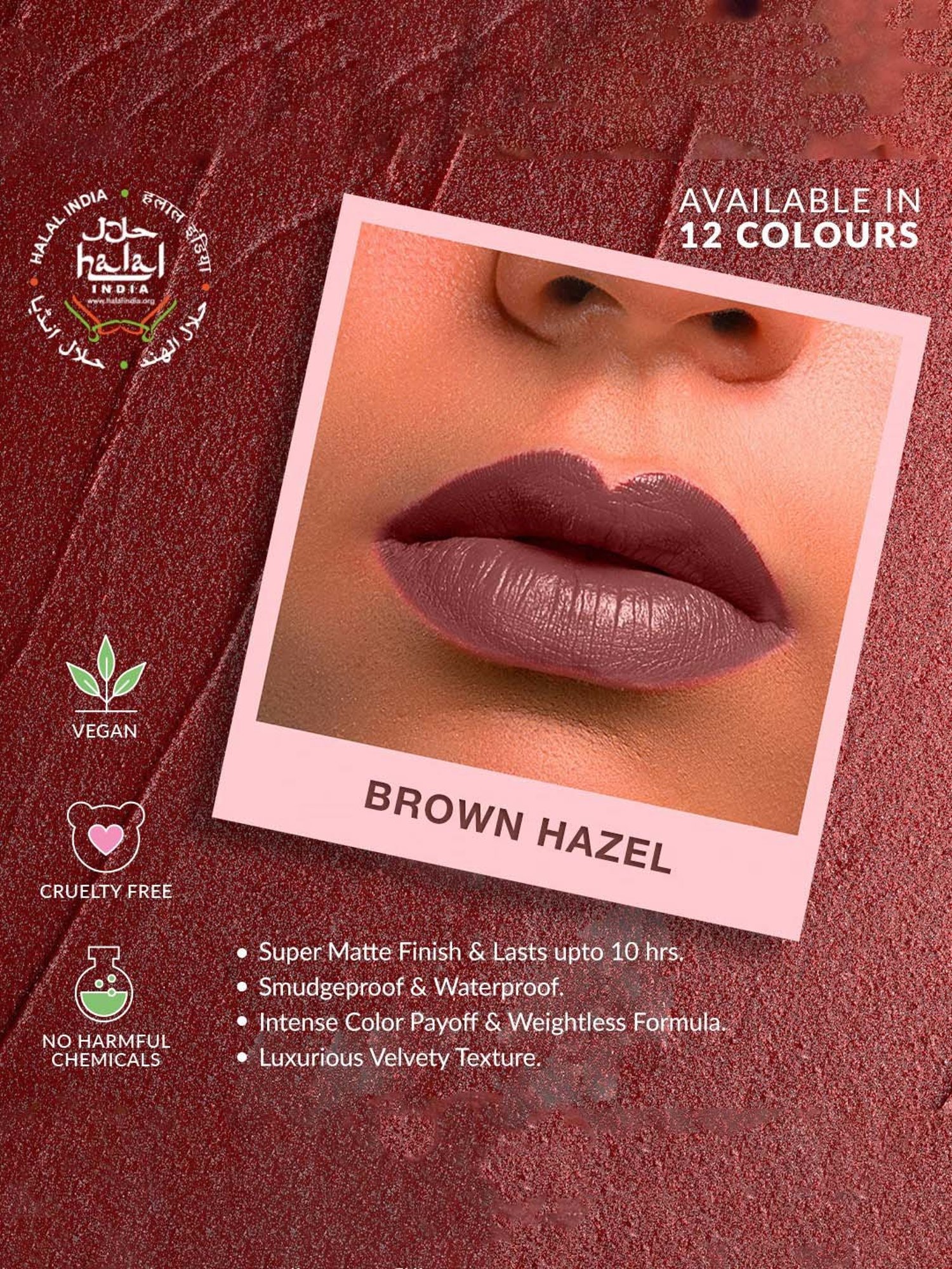 Littmuss O' It's Matte Liquid Lipstick Brown Hazel - 2.5 ml
