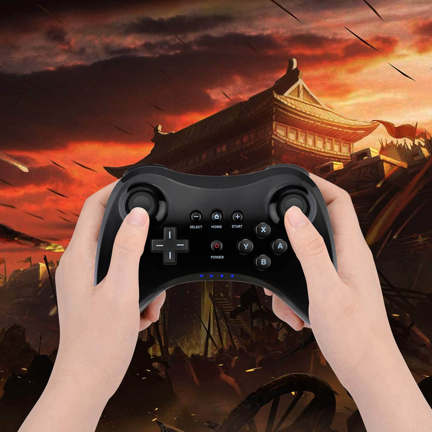 4-In-1 Battery Pack + 4-Seat Charge for Wiiu / Wii