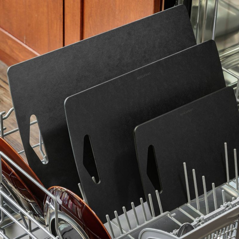 Epicurean 3pc Prep Cutting Board Set Slate