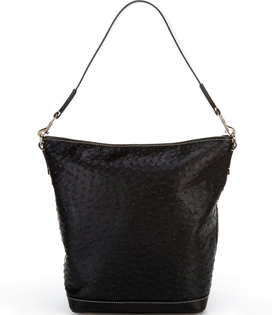Dooney & Bourke Ostrich Collection Hobo Bag