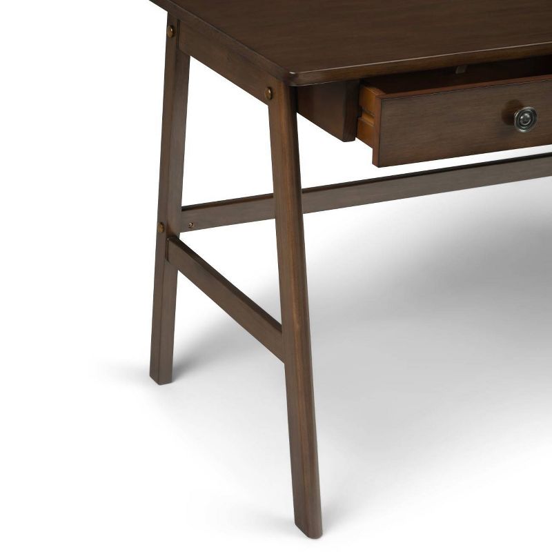 60" Lisa Desk Natural Aged Brown - WyndenHall