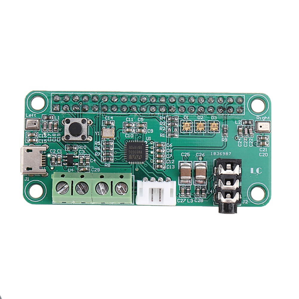 FM Wireless Microphone Pickup Wireless Audio Transmitter FM Emission MIC Core Board V4.0 100MHz