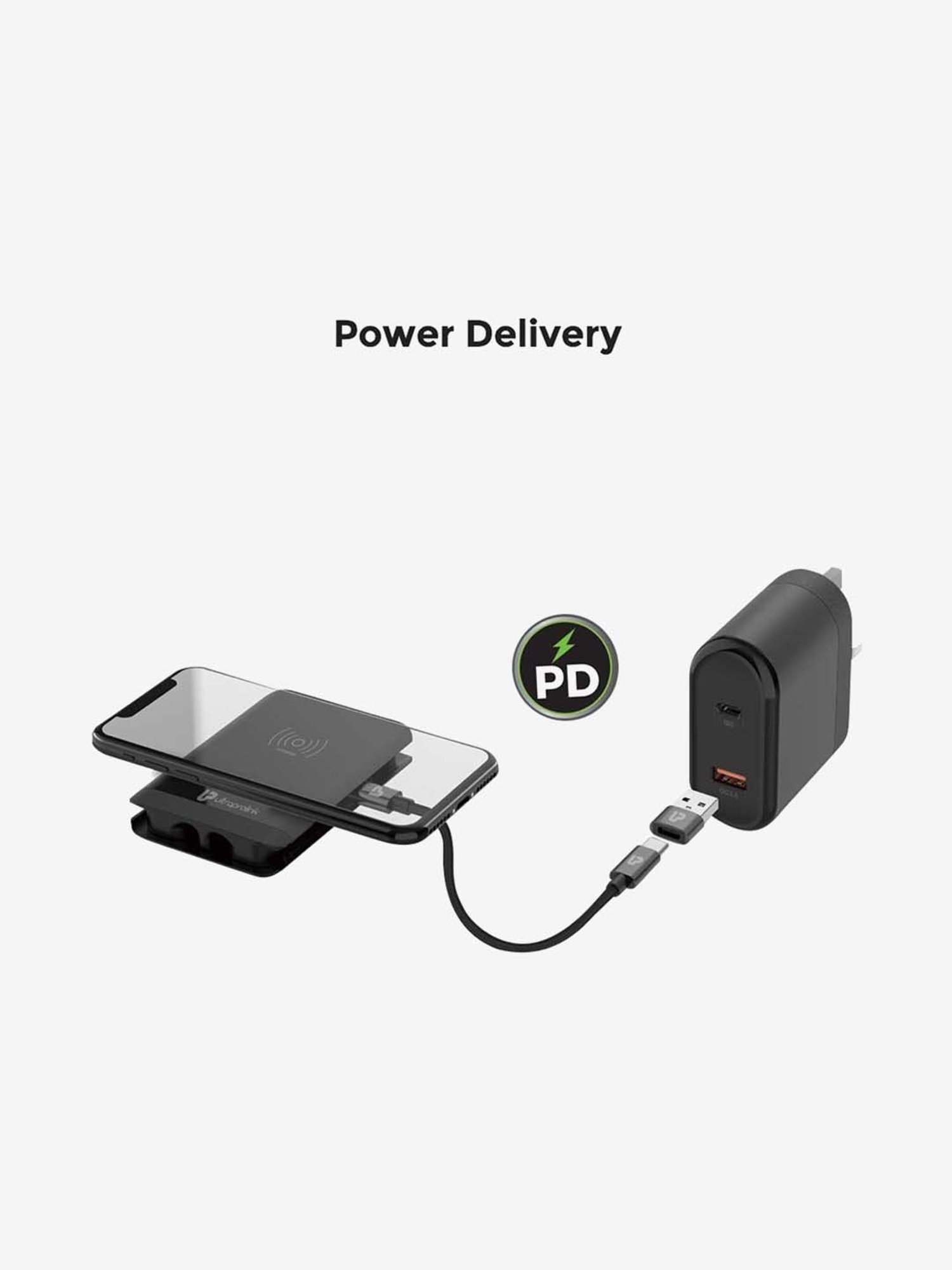 UltraProlink PowerLink+ UM1023 Multifunctional Kit With 15W Wireless Charger