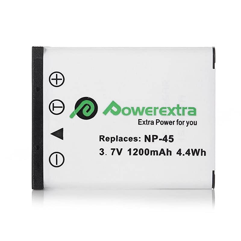 NP-45 NP-45S Replacement 2 x Batteries and LCD Charger Compatible with Fujifilm INSTAX Mini 90 FinePix XP20 XP30 XP 60 XP70 XP80 XP90 XP120 XP130 XP140 T360 T400 T500 T510 T550 T560