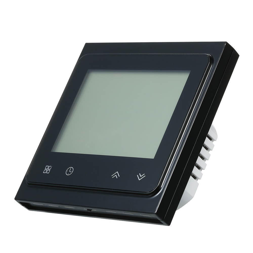 5A Water Heating Thermostat with Touchscreen LCD Display Weekly Programmable Energy Saving Temperature Controller