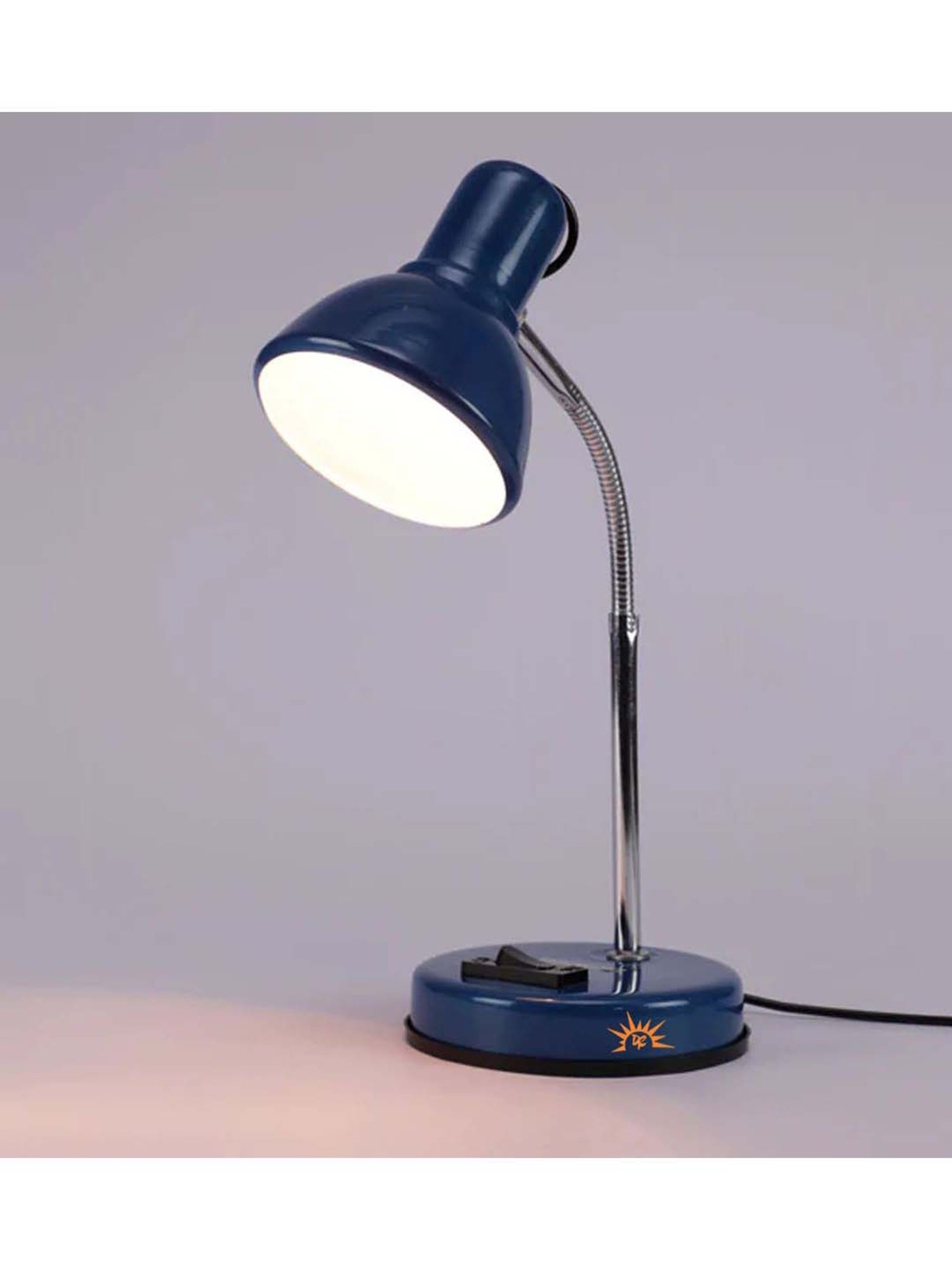 Kapoor E Illuminations Green Study Table Lamp - Set of 1