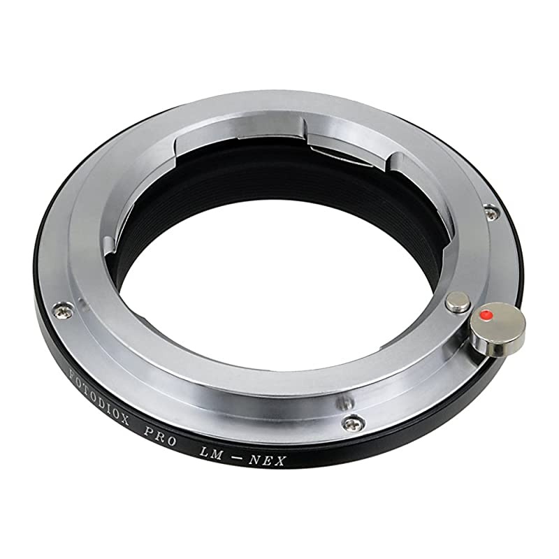 Pro Lens Mount Adapter, Leica M Lens to Sony Alpha NEX Camera, fits Sony NEX-3, NEX-5, NEX-5N, NEX-7, NEX-7N, NEX-C3, NEX-F3, Sony Camcorder NEX-VG10, VG20, FS-100, FS-700, fits Leica M lens, CL lens