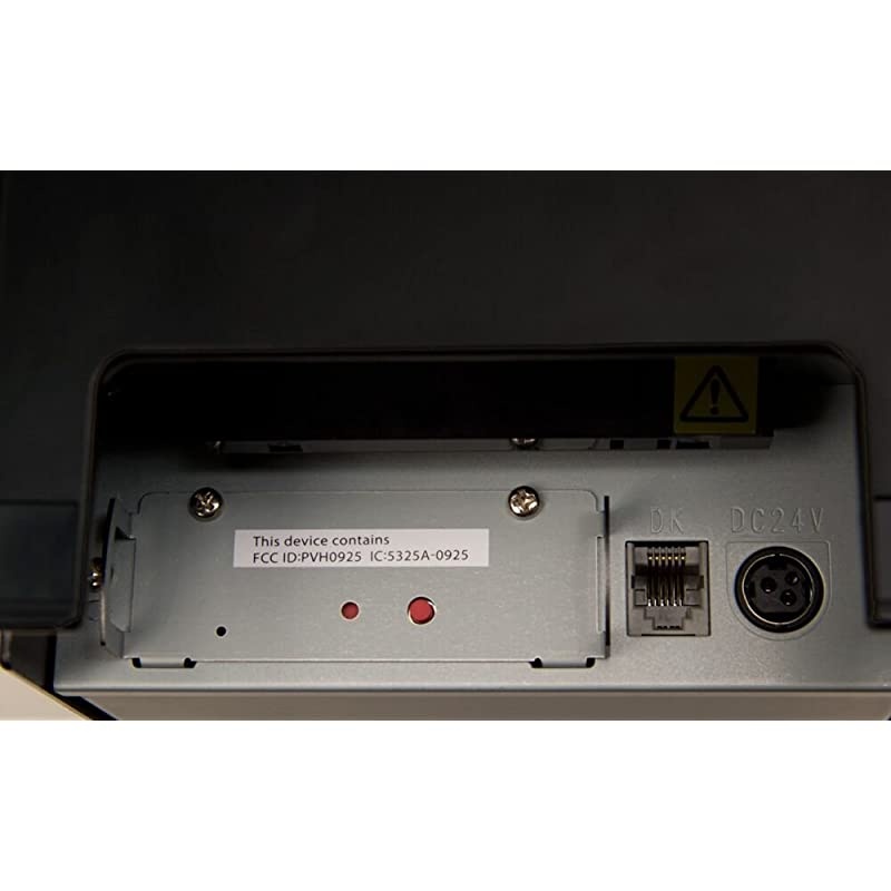 TSP654IIU USB Thermal Receipt Printer with Auto-cutter and External Power Supply - White