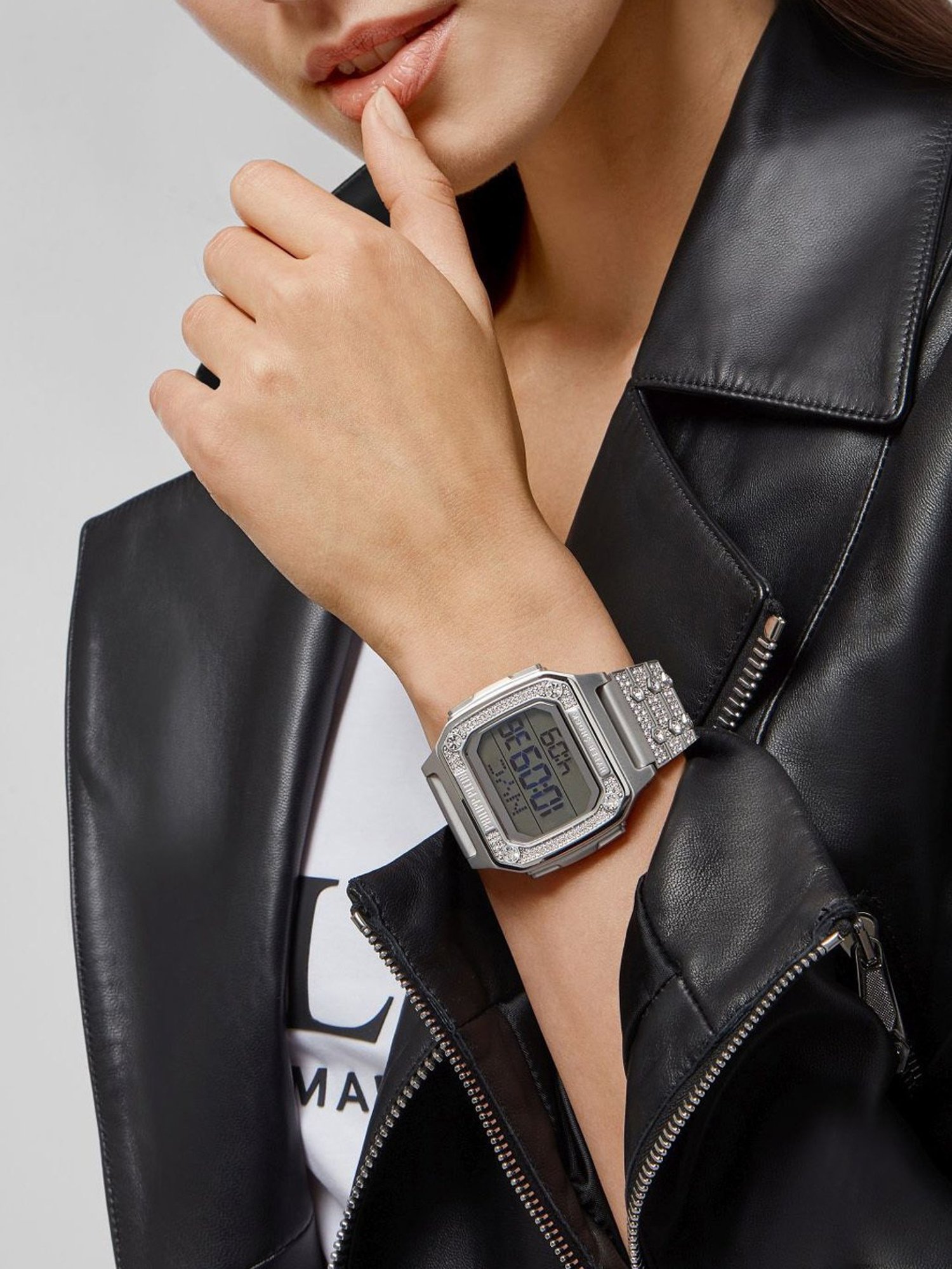 Fastrack NR68027PP04 Street Line Digital Watch for Women