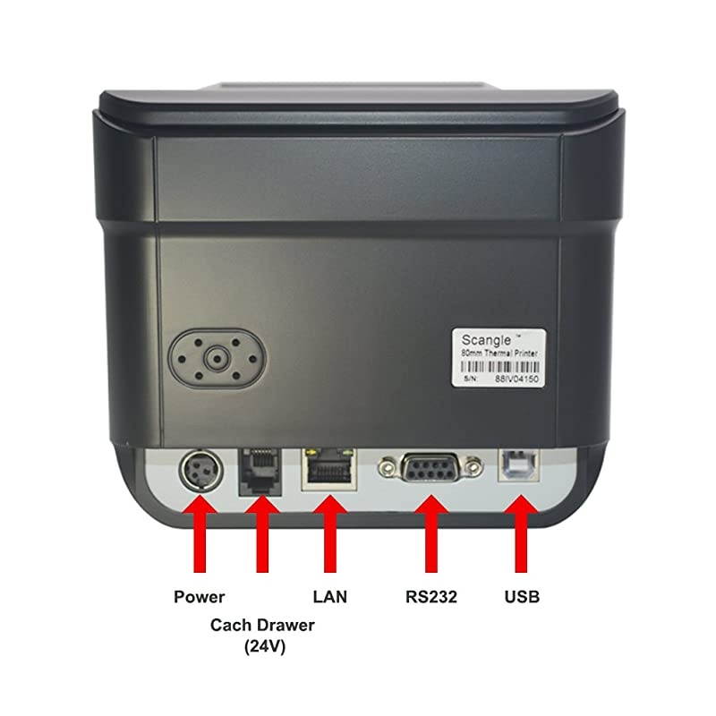 SGT88IV Desktop USB Direct Thermal POS Receipt Printer with USBSerialEthernet Ports Work on Windows XP788110LinuxAndroid