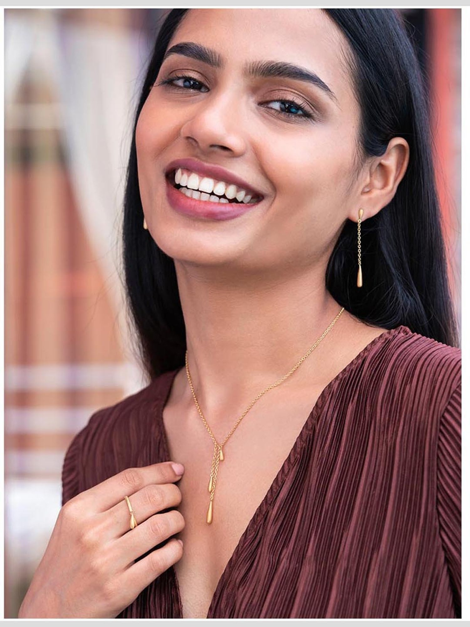 Shaya 92.5 Sterling Silver Flowing Through Life Earrings for Women