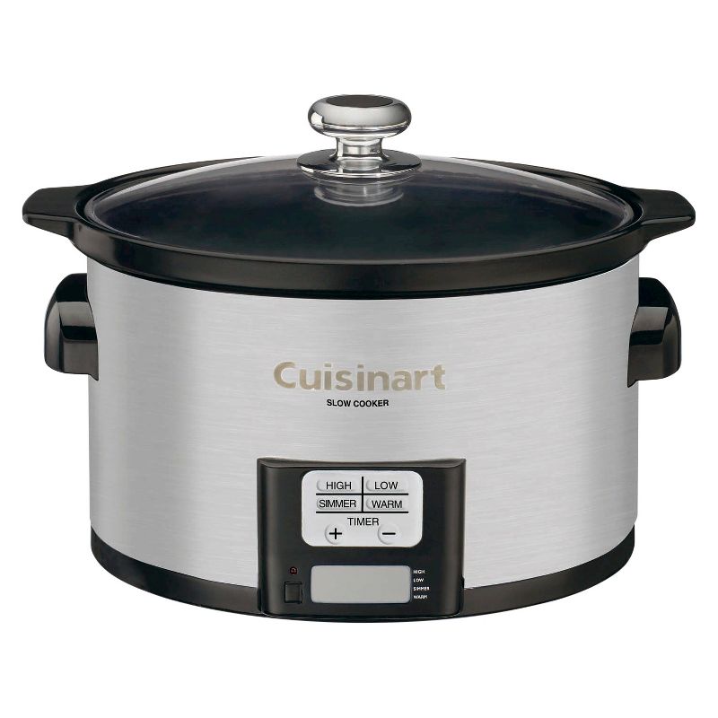 Crock-Pot 6qt Programmable Cook & Carry Slow Cooker Black SCCPVLF605-B