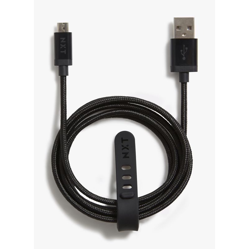 NXT Technologies Technologies 4 Ft. USB-A to Micro-USB Cable Blk NX54334