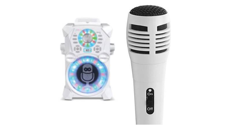 Singing Machine Hi-Definition Digital Karaoke System - White