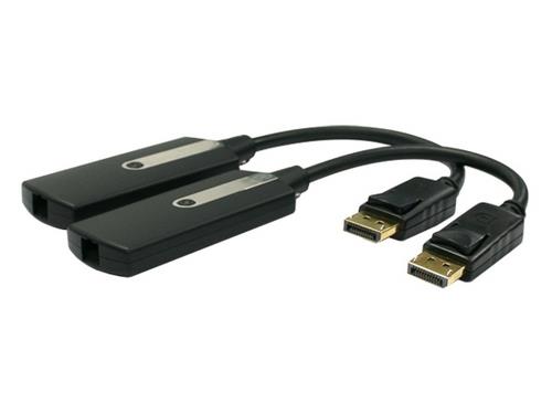 Ophit DSFP Display Port Extender (Transmitter/Receiver) Kit solutions via fiber (Dongle type/1 PS)