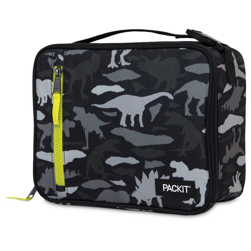 Packit Freezable Classic Lunch Box - Dino Camo Charcoal