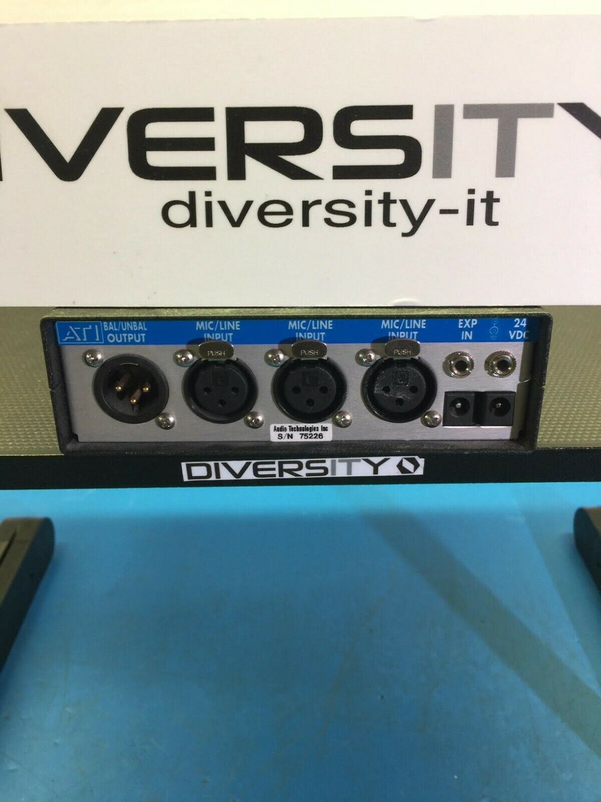 ATI MX100 NanoAmp 3-Channel Mic/Line Basic Field Mixer