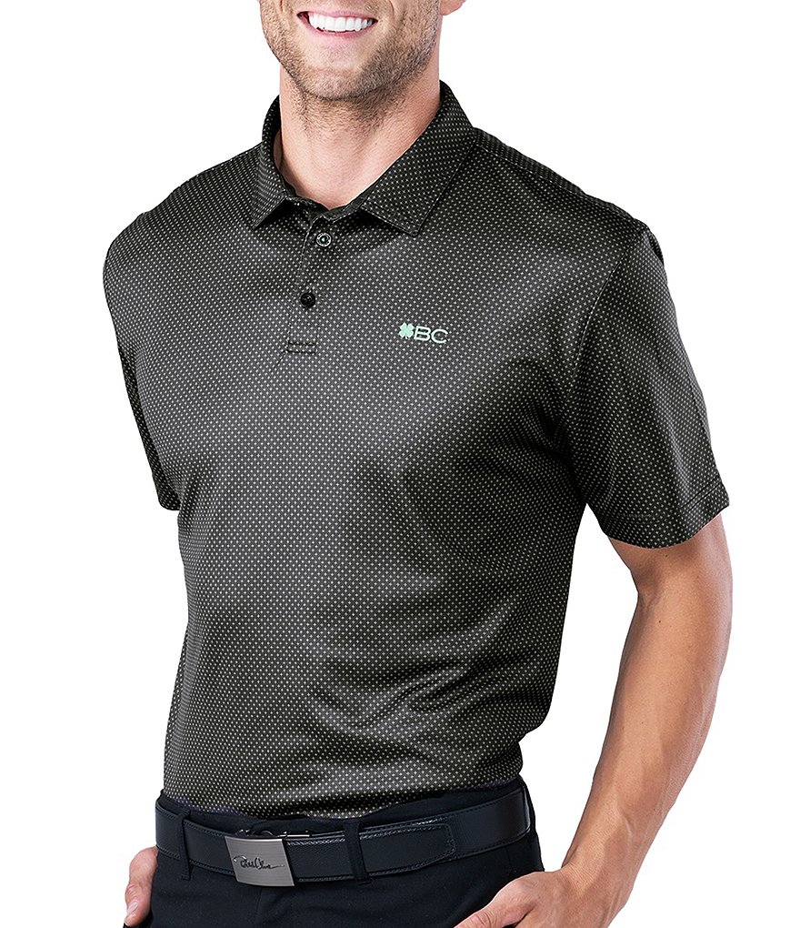 BLACK CLOVER Lucky Fit Short-Sleeve Plus 4 Dri-Balance&trade; Polo
