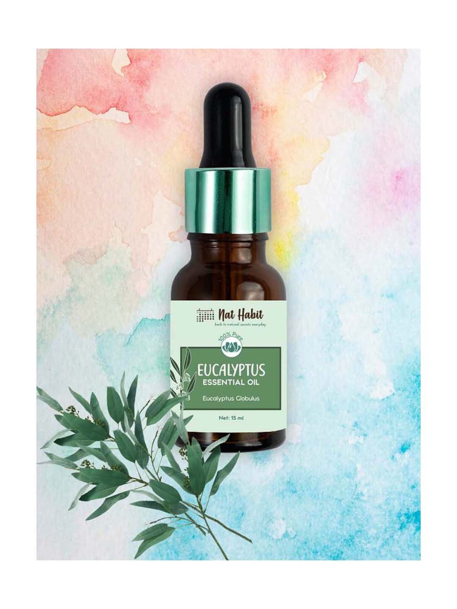 Nat Habit Pure Eucalyptus Essential Oil - 15 ml