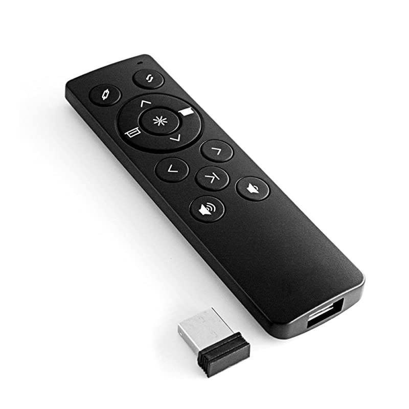 24GHz Wireless Presenter USB Control PowerPoint PPT Remote Control Clicker for Multi Media Devices Projector PC Tablet ect