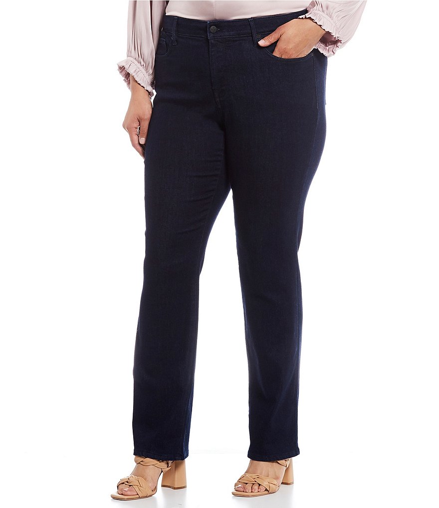 Democracy Plus Size Ab-Solution Capri Skimmer Jean
