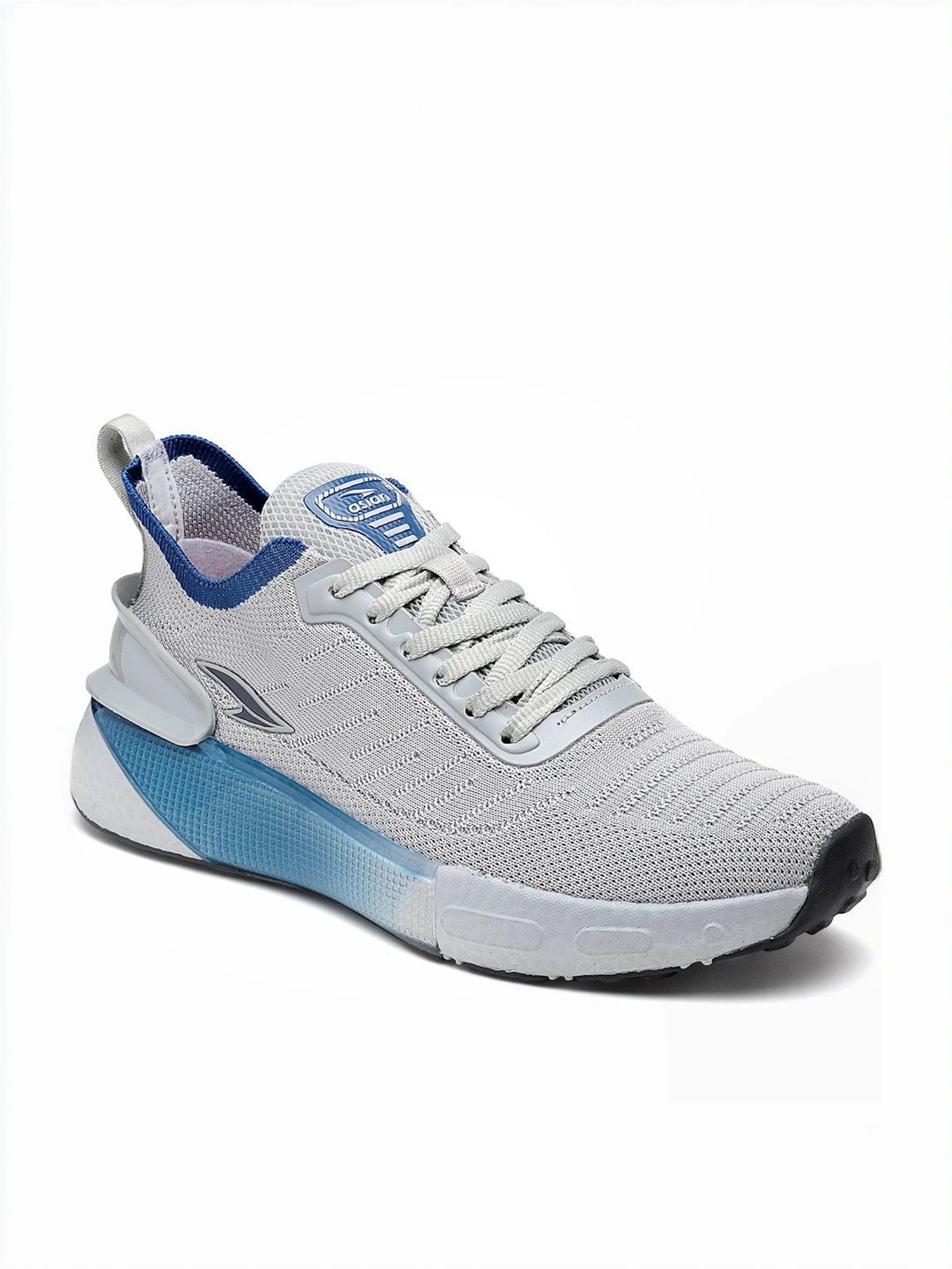 Asian Men's Grey Running Shoes