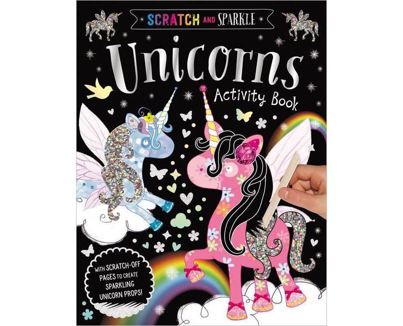 Scratch & Sparkle Unicorns Activity - by MBI (Paperback)