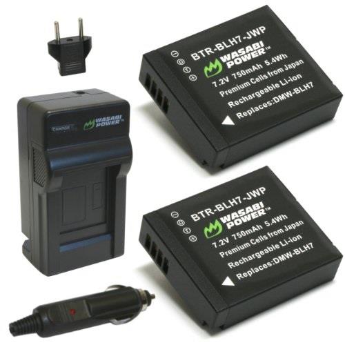 Wasabi charger for Panasonic BLH7 battery